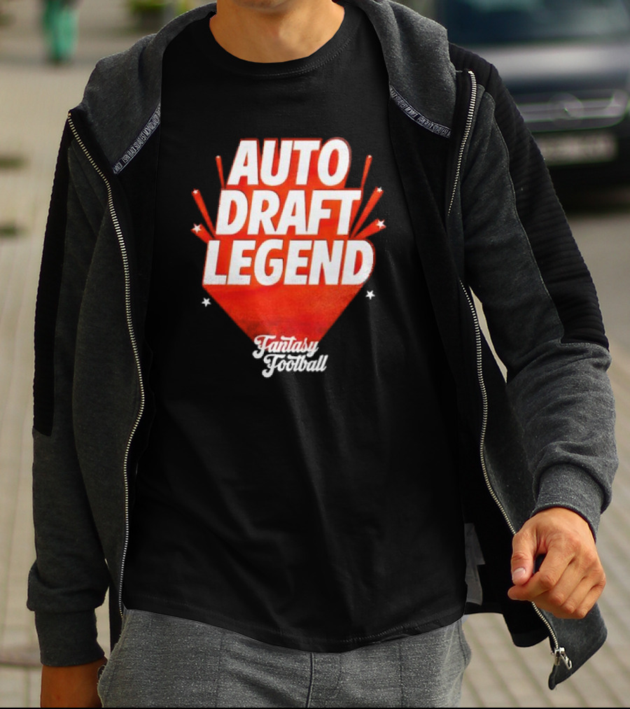 Auto Draft Legend Fantasy Football T-Shirt