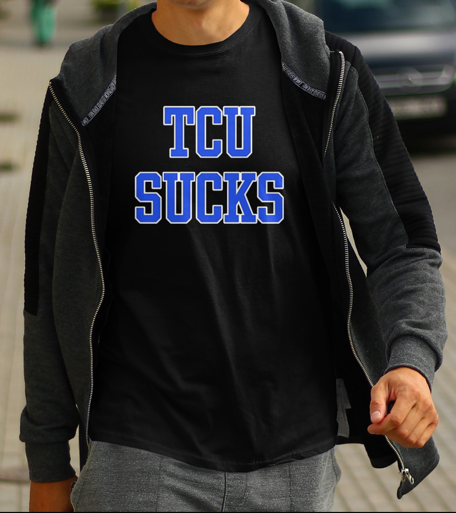 TCU Sucks Dallas Mayor Eric L. Johnson T-Shirt
