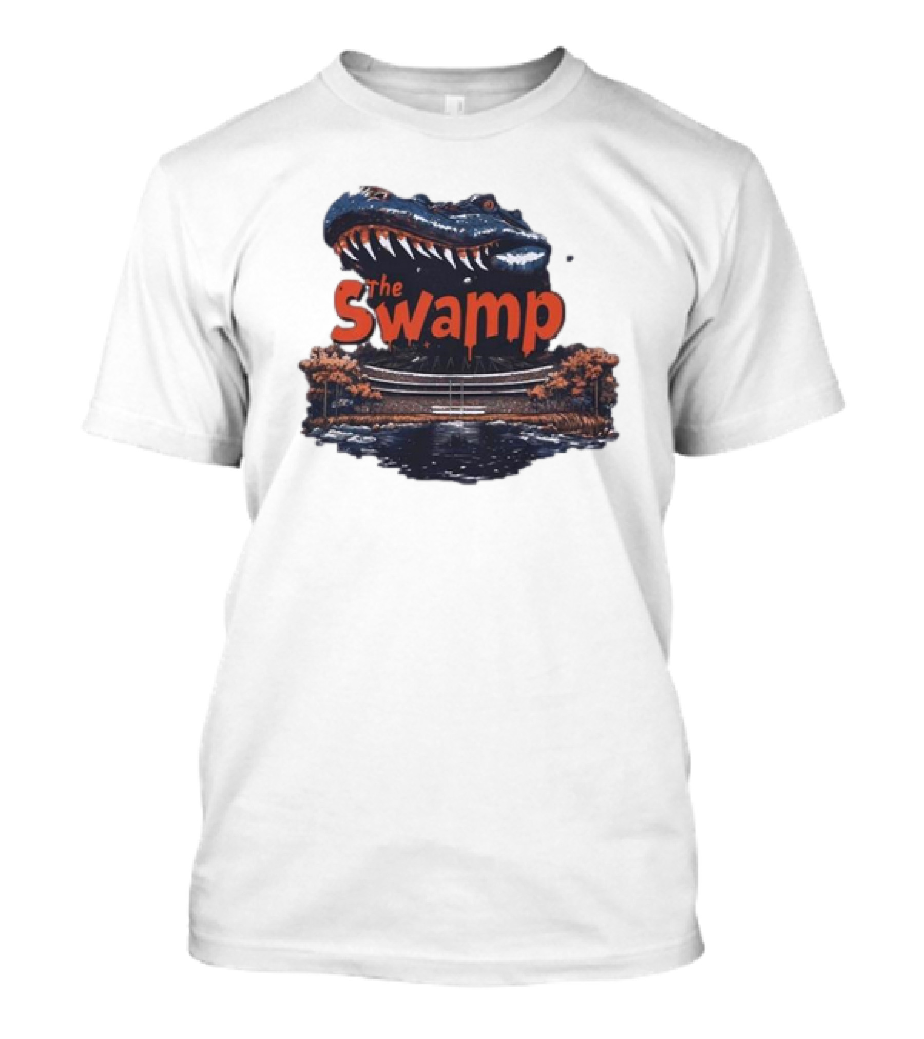 Florida Gators The Swamp Vintage Stadium Alligator T-Shirt