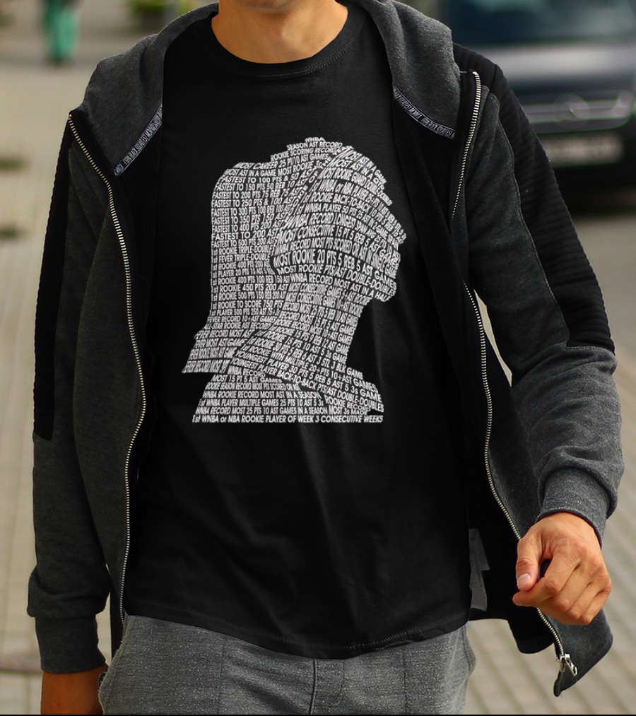 Caitlin Clark Rookie Of The Year Fastest To 150 And 200 Points 35 Point Games T-Shirt