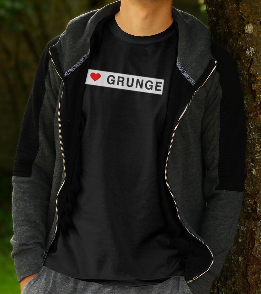 I Heart Grunge Appreciation T-Shirt