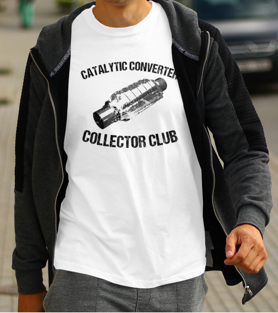 Catalytic Converter Collector Club Vintage Automotive Mechanics T-Shirt