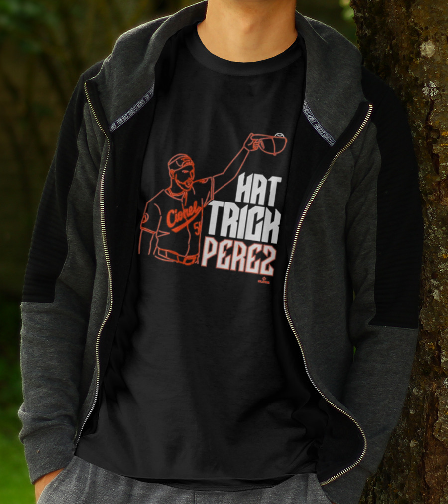 Baltimore Orioles Cionel Perez Hat Trick Perez Player T-Shirt