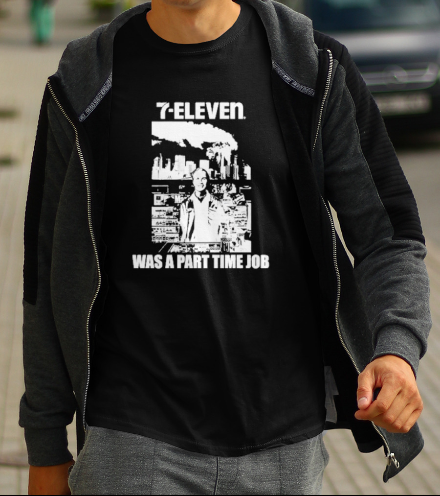 Punk With A Camera Crustin Bieber 7-Eleven Was A Part Time Job T-Shirt