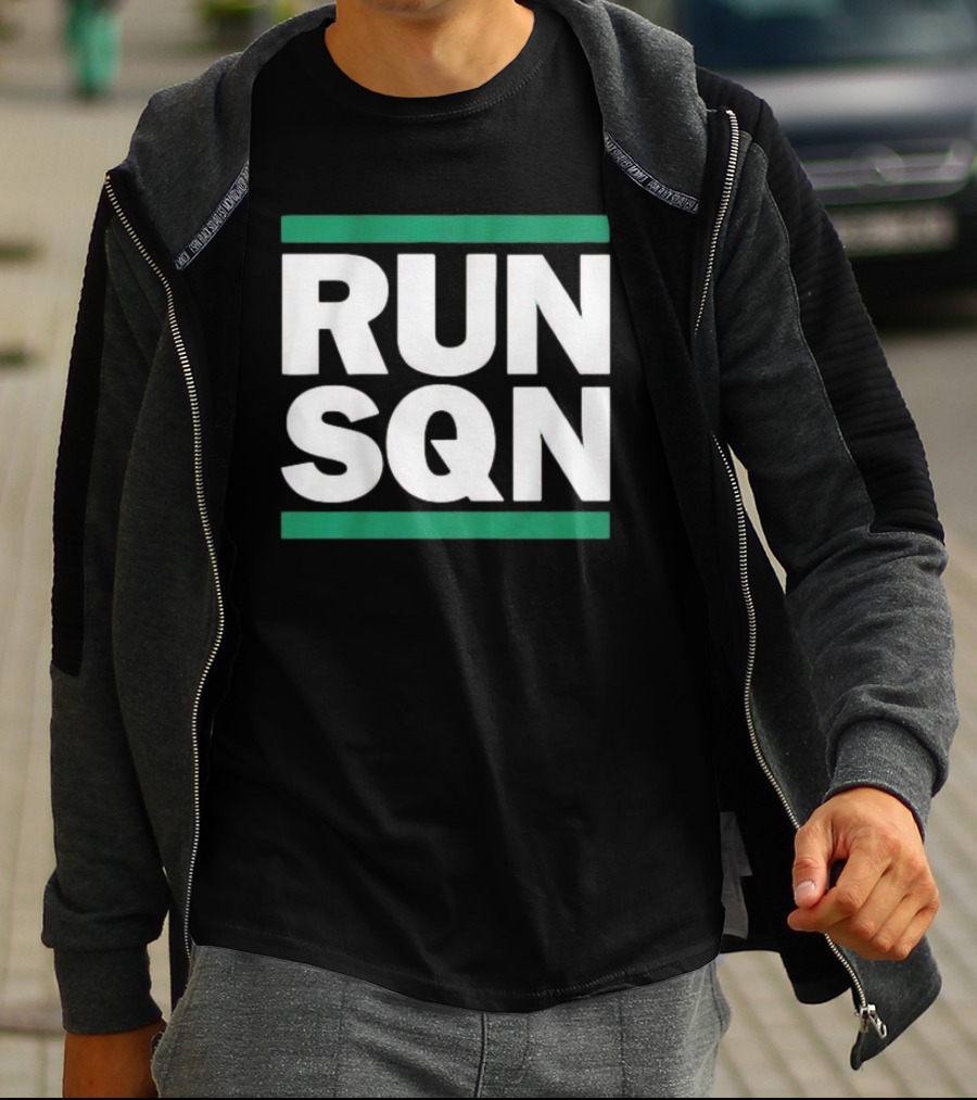 Saquon Barkley RUN SQN Vintage Philadelphia Eagles T-Shirt
