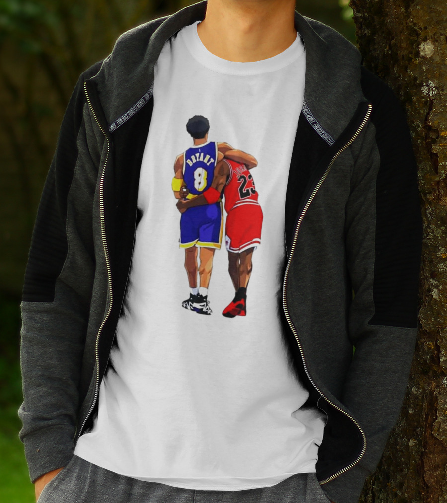 Bryant Los Angeles Lakers 8 And Jordan Chicago Bulls 23 Together Forever T-Shirt