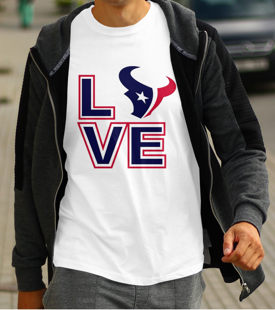 Houston Texans NFL Love Football Season T-Shirt