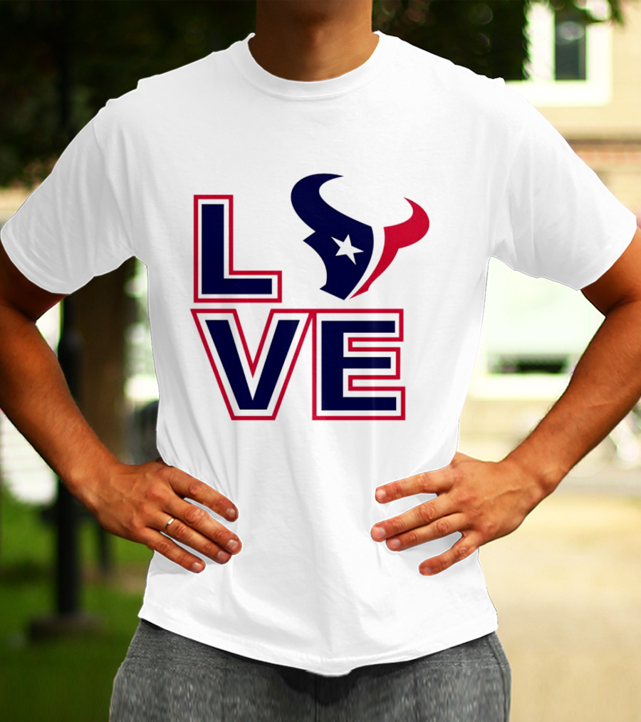 Houston Texans NFL Love Football Season T-Shirt