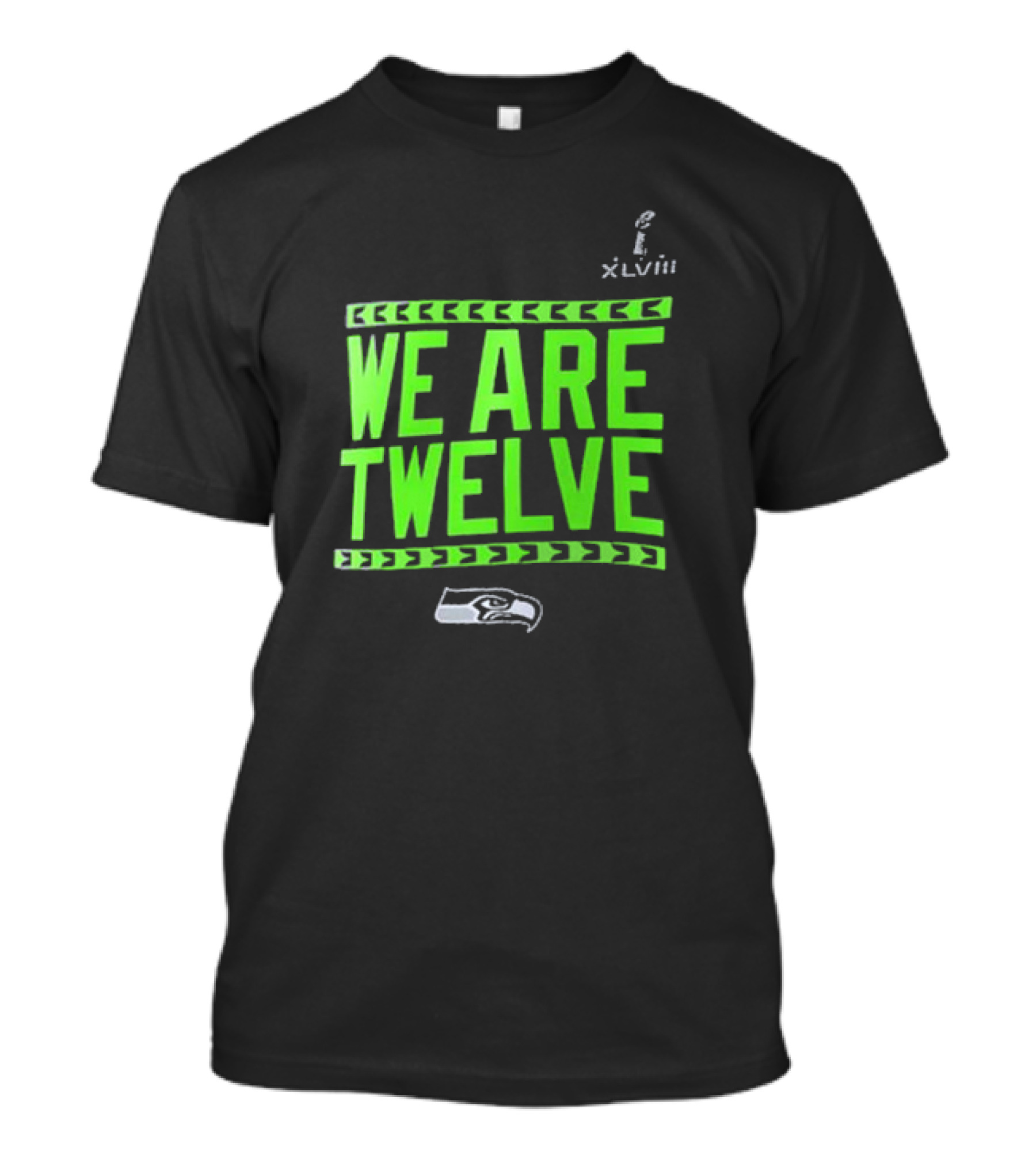 We Are Twelve Seattle Seahawks XLVIII T-Shirt