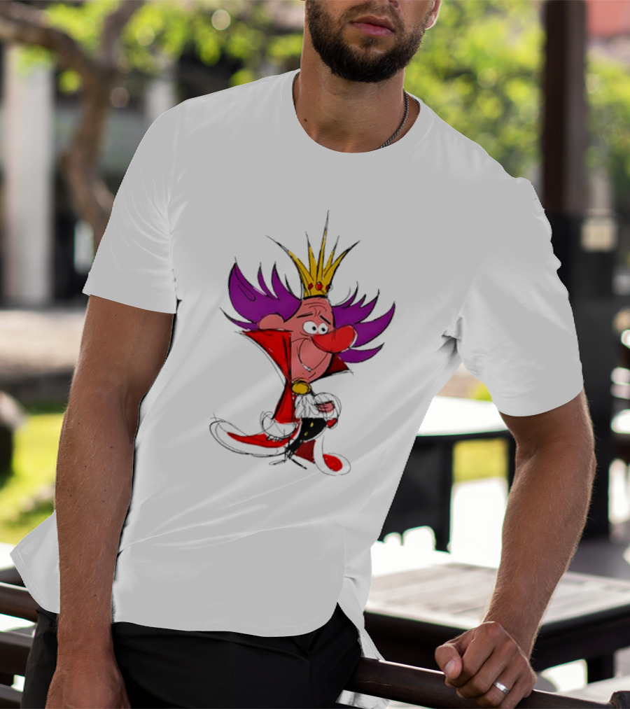Disney Villains Cartoon Queen Of Hearts T-Shirt