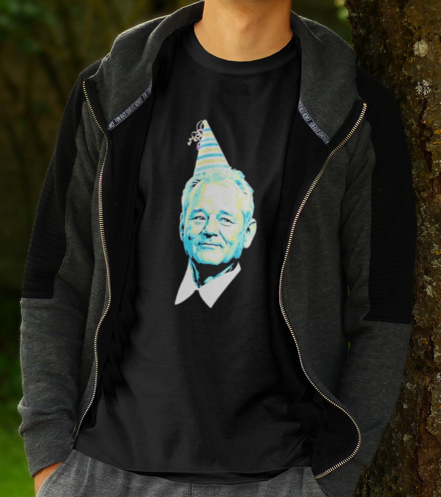 Retro Birthday Party Hat Bill T-Shirt