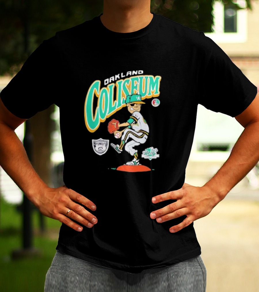 Oakland Coliseum Athletics Baseball Big Game T-Shirt