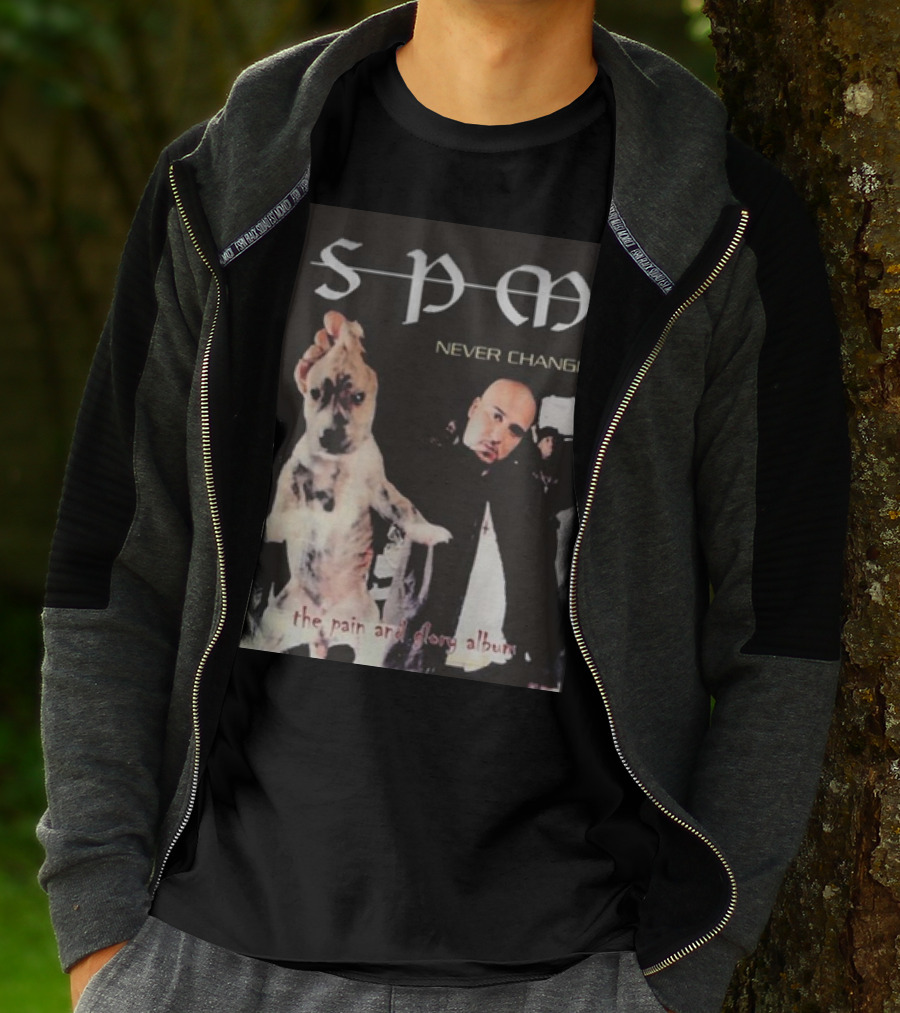 SPM Never Change The Pain And Glory Album T-Shirt