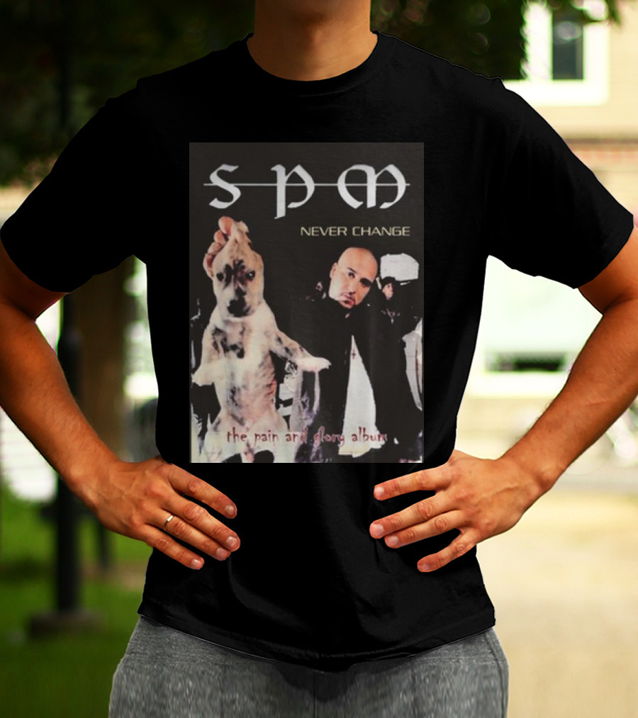 SPM Never Change The Pain And Glory Album T-Shirt