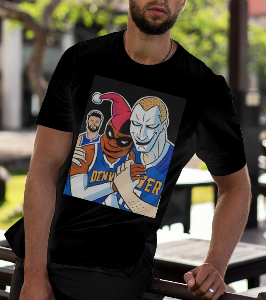 Jokic Russ Jokic Russell Westbrook Denver Nuggets Basketball Jokic Comic T-Shirt