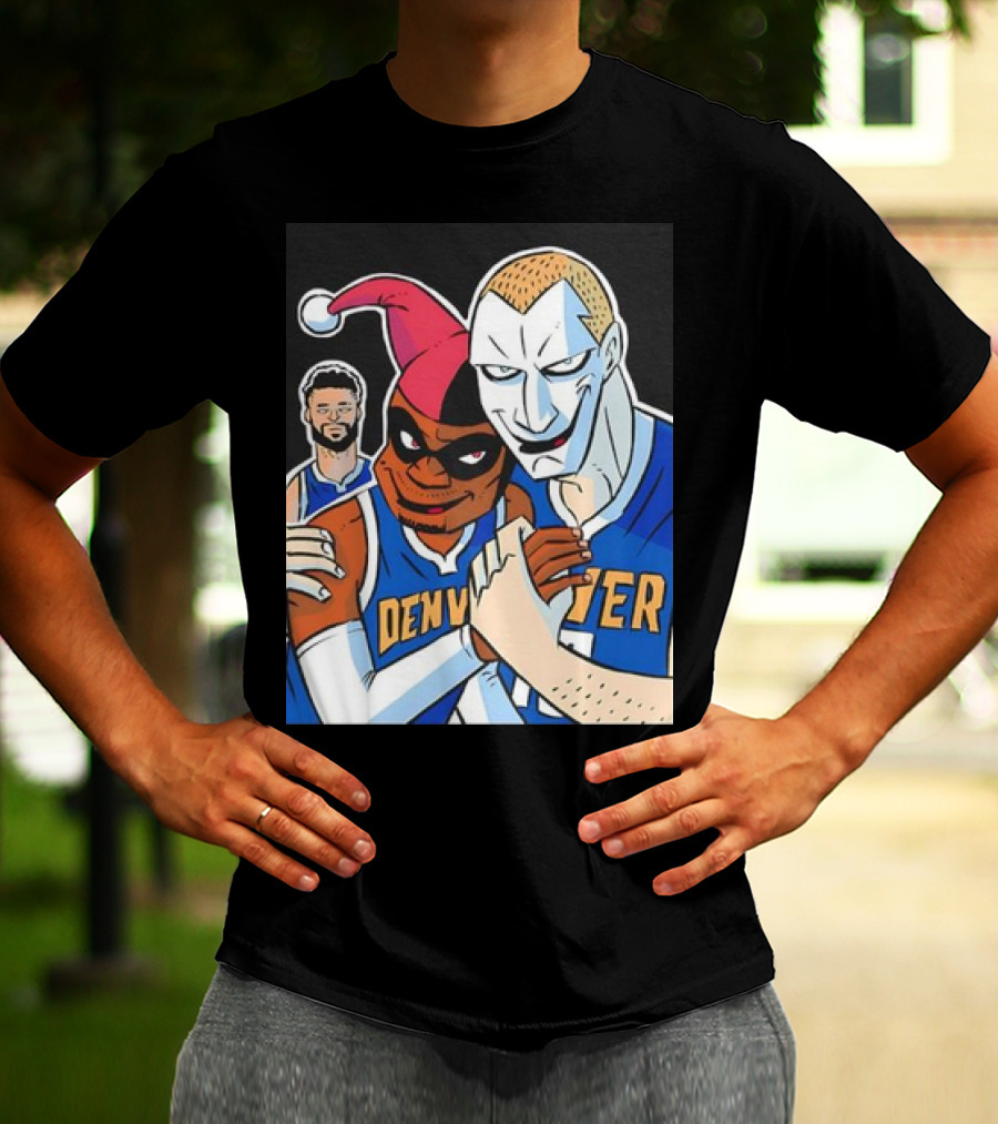 Jokic Russ Jokic Russell Westbrook Denver Nuggets Basketball Jokic Comic T-Shirt