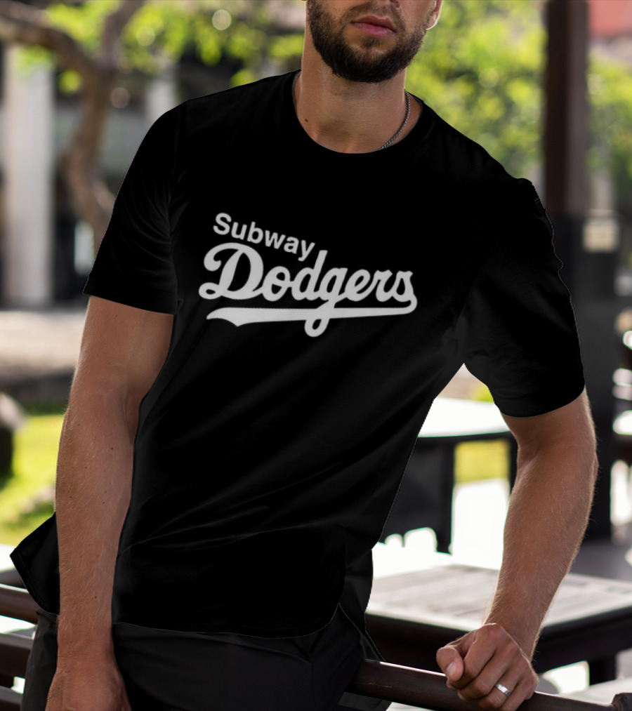 Subway Dodgers Los Angeles Dodgers T-Shirt
