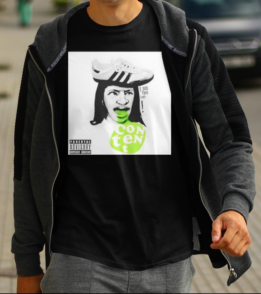 I Did This Luke Content Members Show The Album Retro Parental Advisory T-Shirt