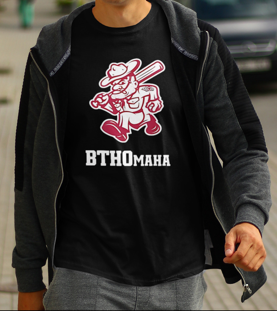 Texas A&M Aggies BTHOmaha Baseball Mascot T-Shirt