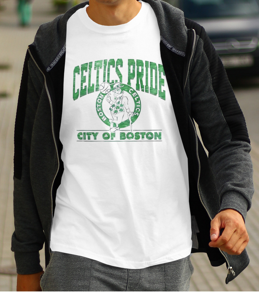 Celtics Pride Boston Celtics City Of Boston T-Shirt