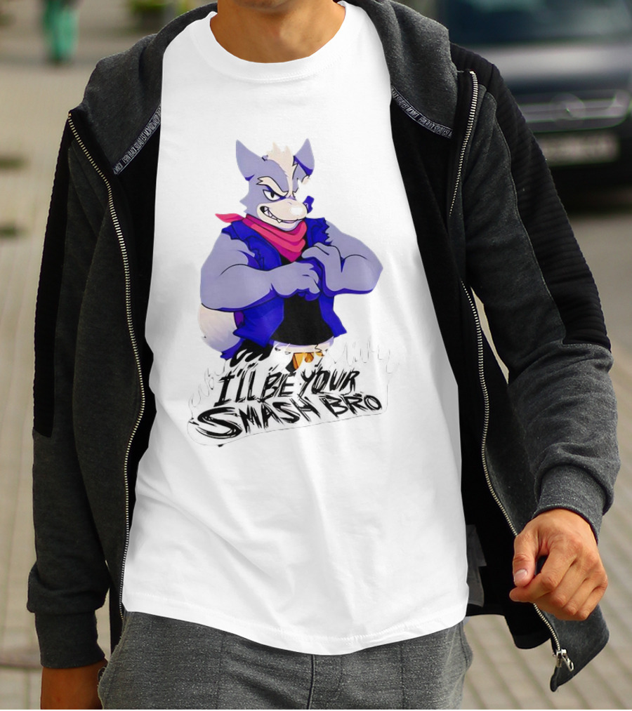 I'll Be Your Smash Bro Wolf Furry T-Shirt