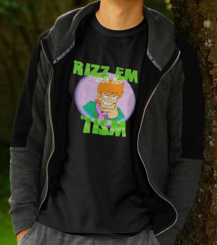 Eddsworld Rizz Em With The Tism T-Shirt