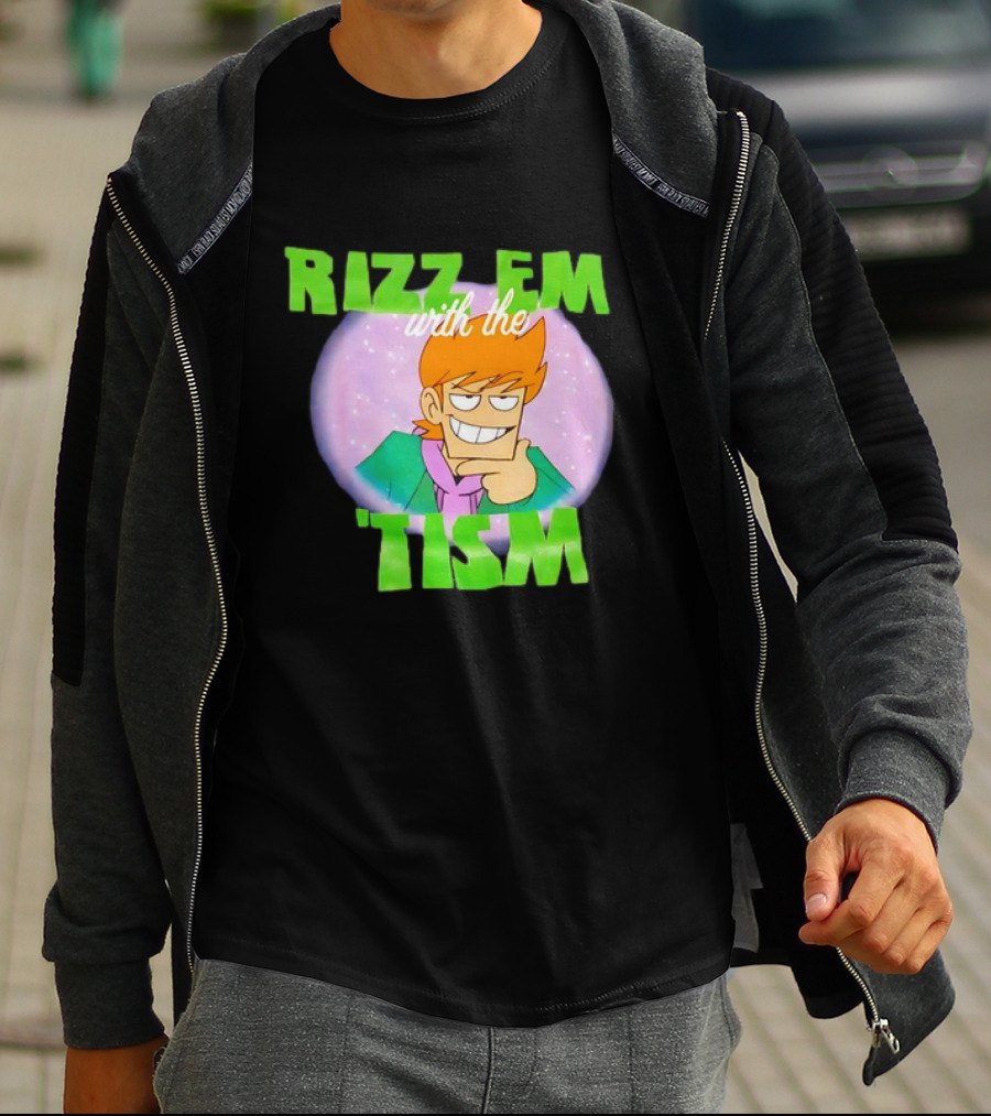 Eddsworld Rizz Em With The Tism T-Shirt