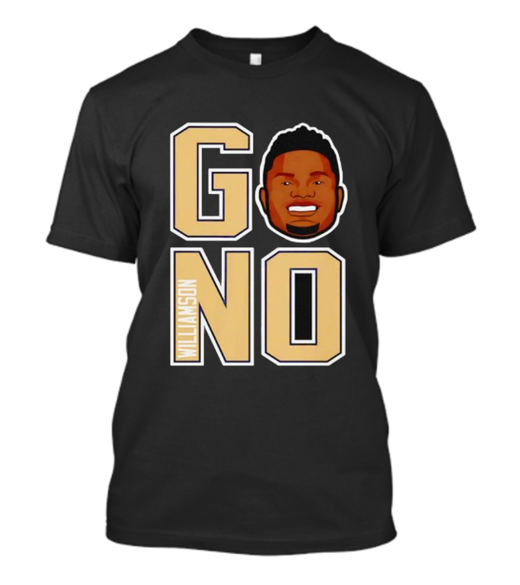 Zion Williamson GO NO Face Basketball T-Shirt