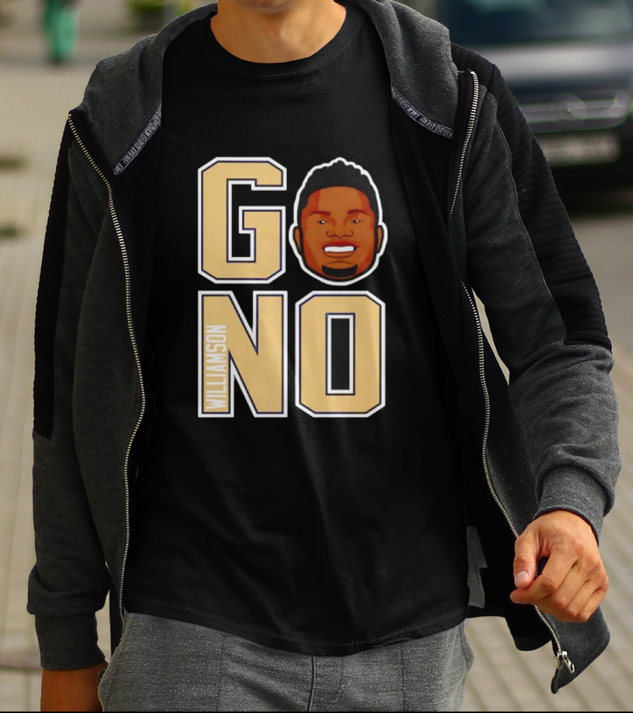 Zion Williamson GO NO Face Basketball T-Shirt