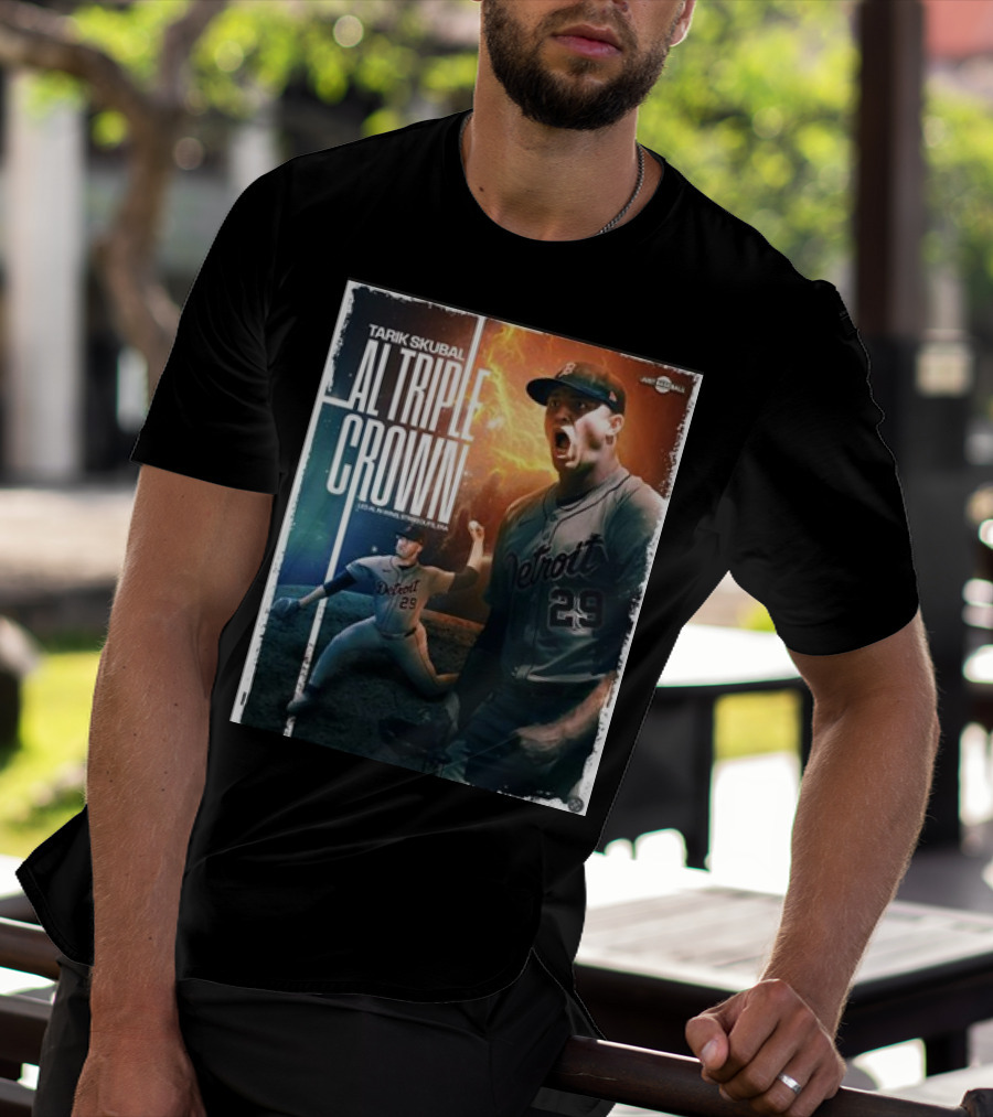 TARIK SKUBAL DETROIT 29 AL TRIPLE CROWN T-Shirt