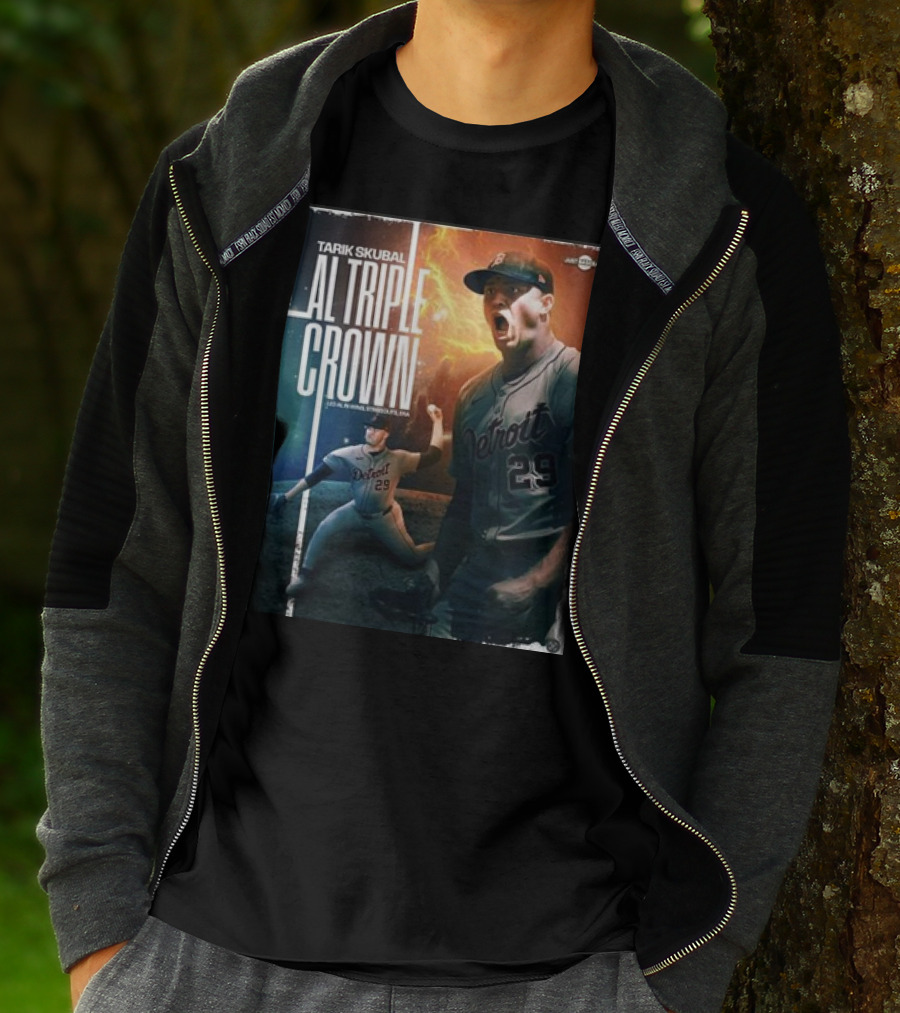 TARIK SKUBAL DETROIT 29 AL TRIPLE CROWN T-Shirt