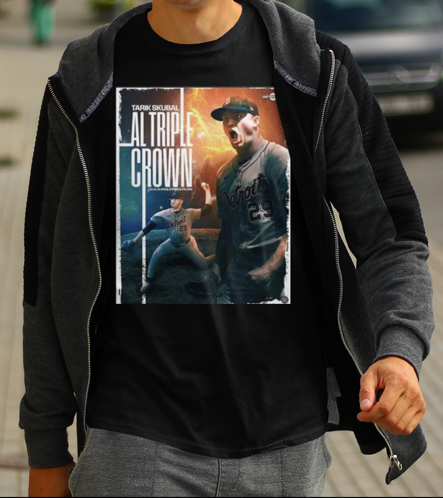 TARIK SKUBAL DETROIT 29 AL TRIPLE CROWN T-Shirt