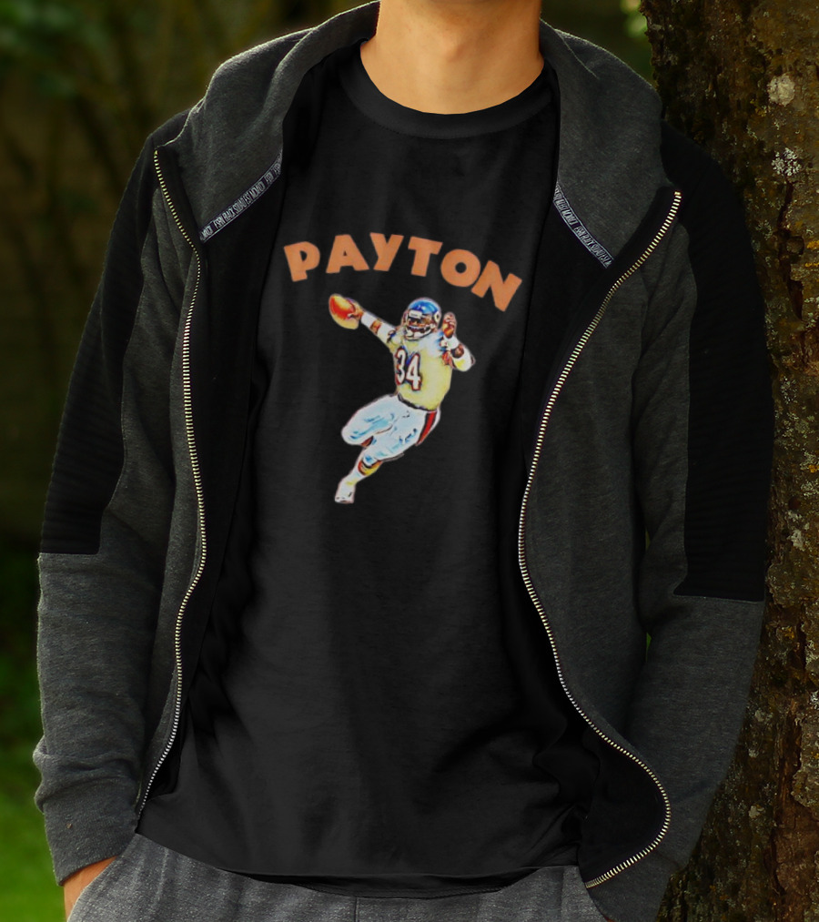 Payton 34 Chicago Football T-Shirt