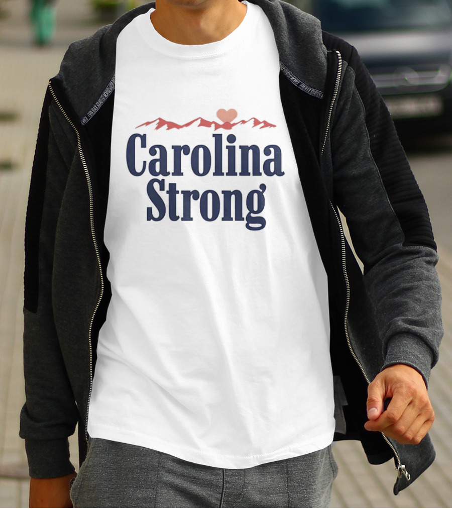 Carolina Strong Mountain Heart T-Shirt