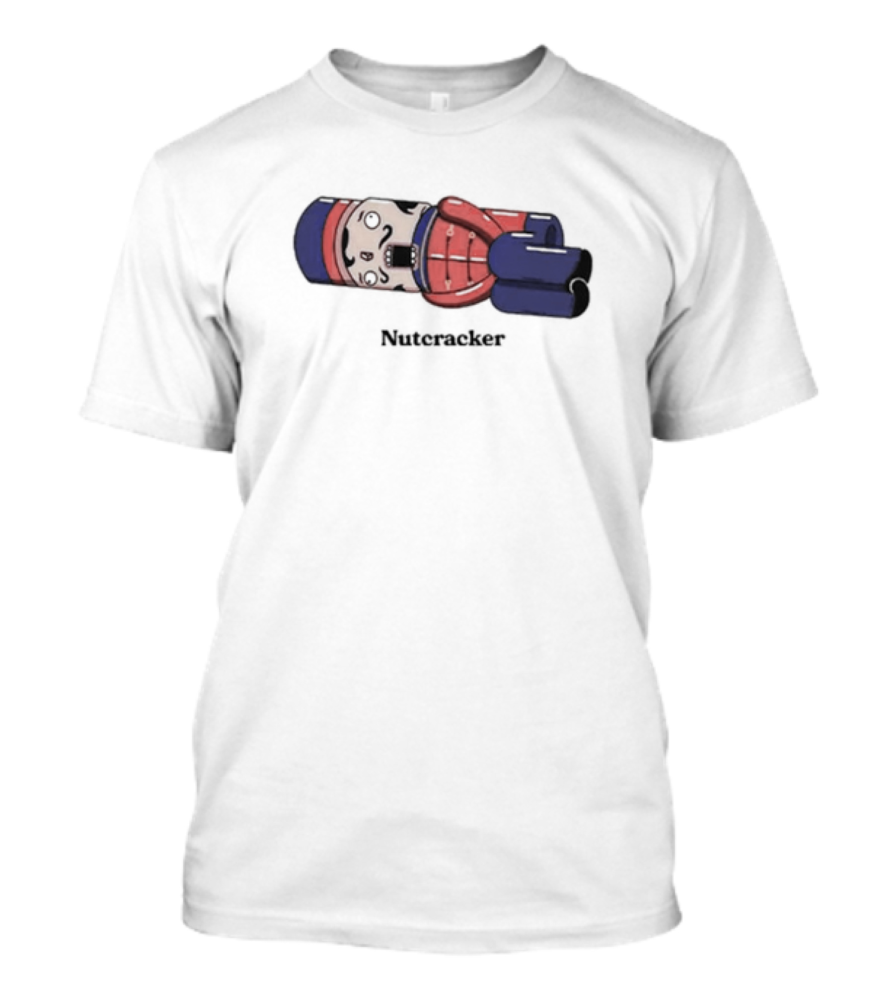 Nutcracker Got His Nuts Cracked Cartoon Nutcracker T-Shirt