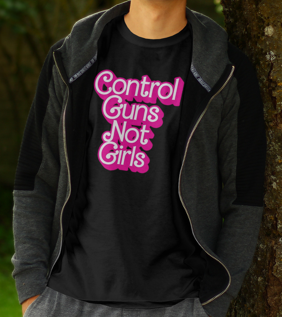 Control Guns Not Girls Barbie T-Shirt