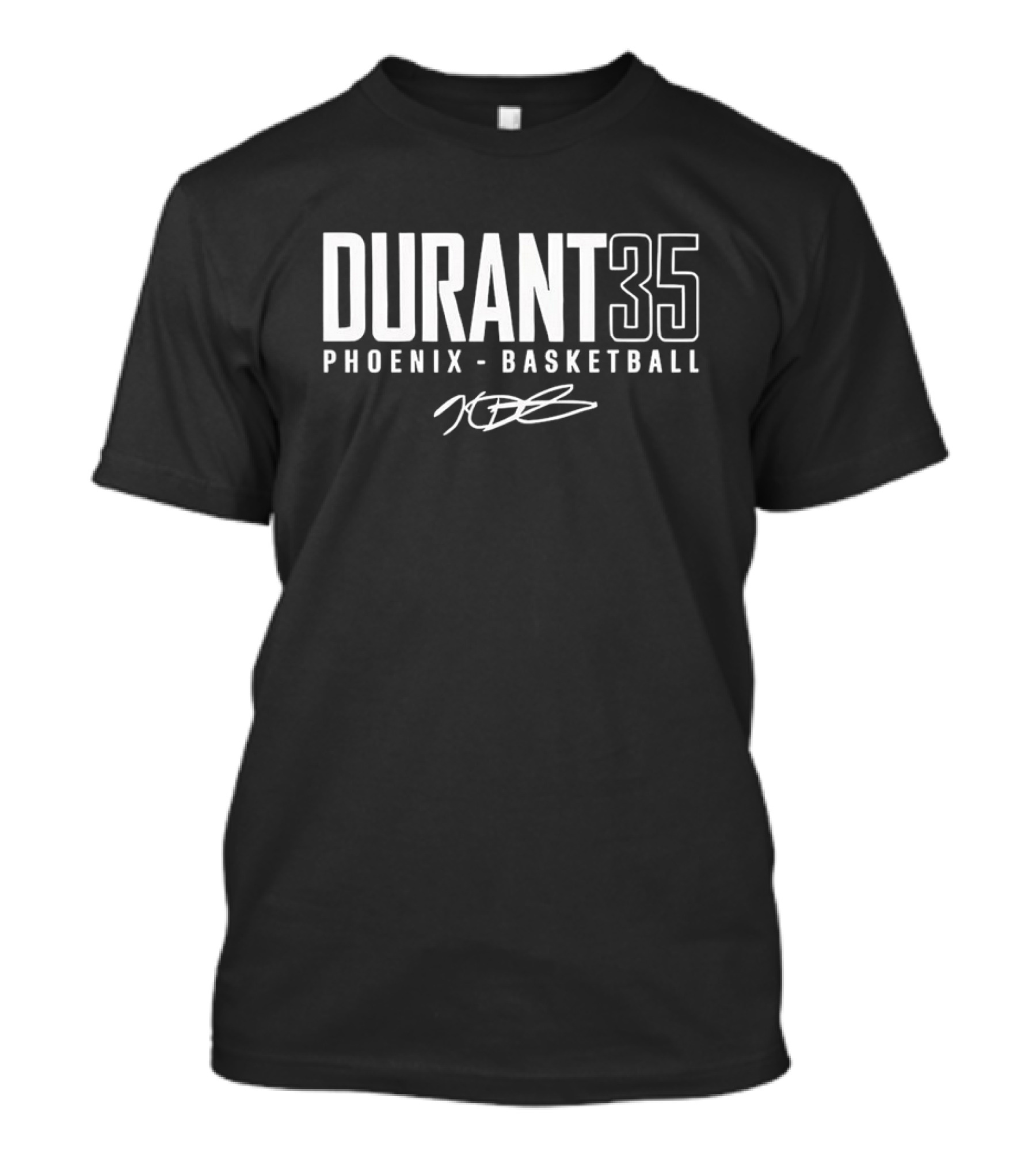 Kevin Durant 35 Phoenix Basketball KD Signature T-Shirt