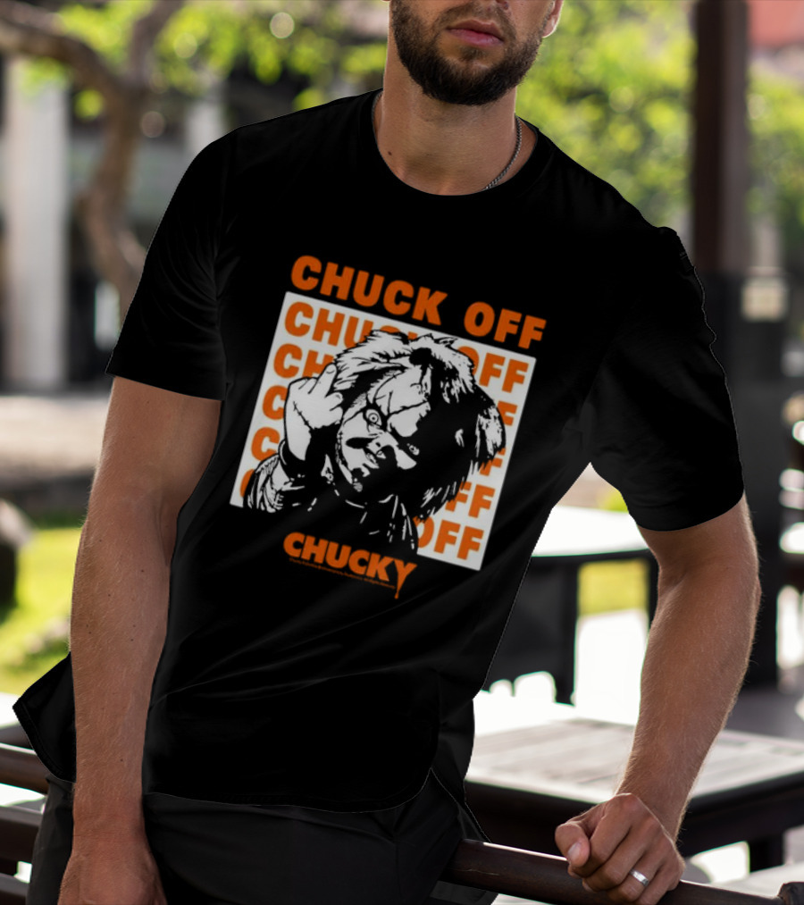 Chuck Off Chucky Horror Icon Society T-Shirt