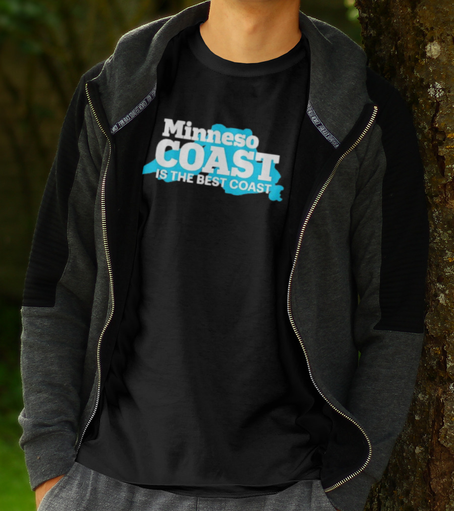 Minneso Coast Is The Best Coast T-Shirt