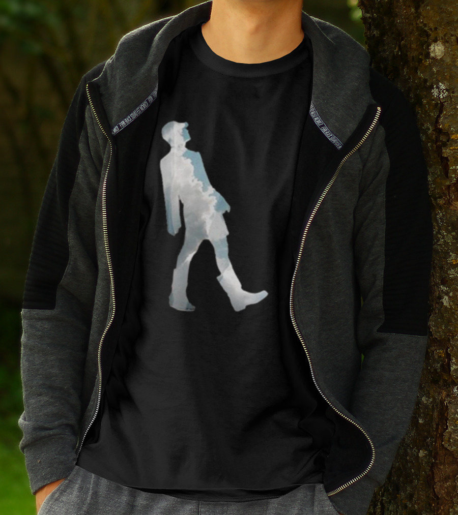 Woosung 4444 Cloud Silhouette Stroll T-Shirt