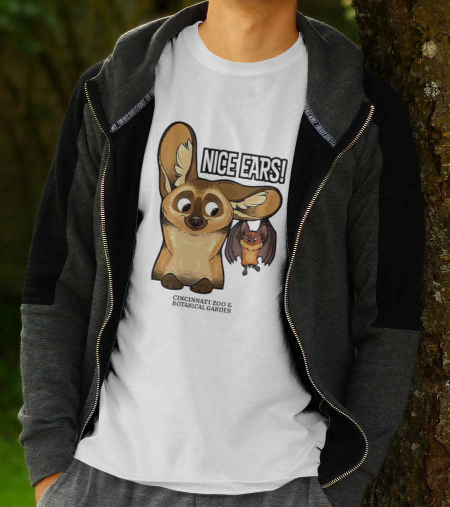 Nice Ears Cincinnati Zoo And Botanical Garden Animal Characters T-Shirt