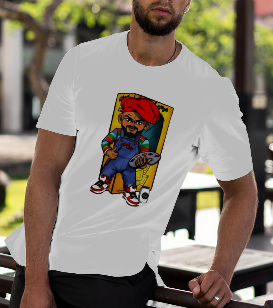 The Real McCoy JDX Cartoon Artist With Palette And Brush T-Shirt
