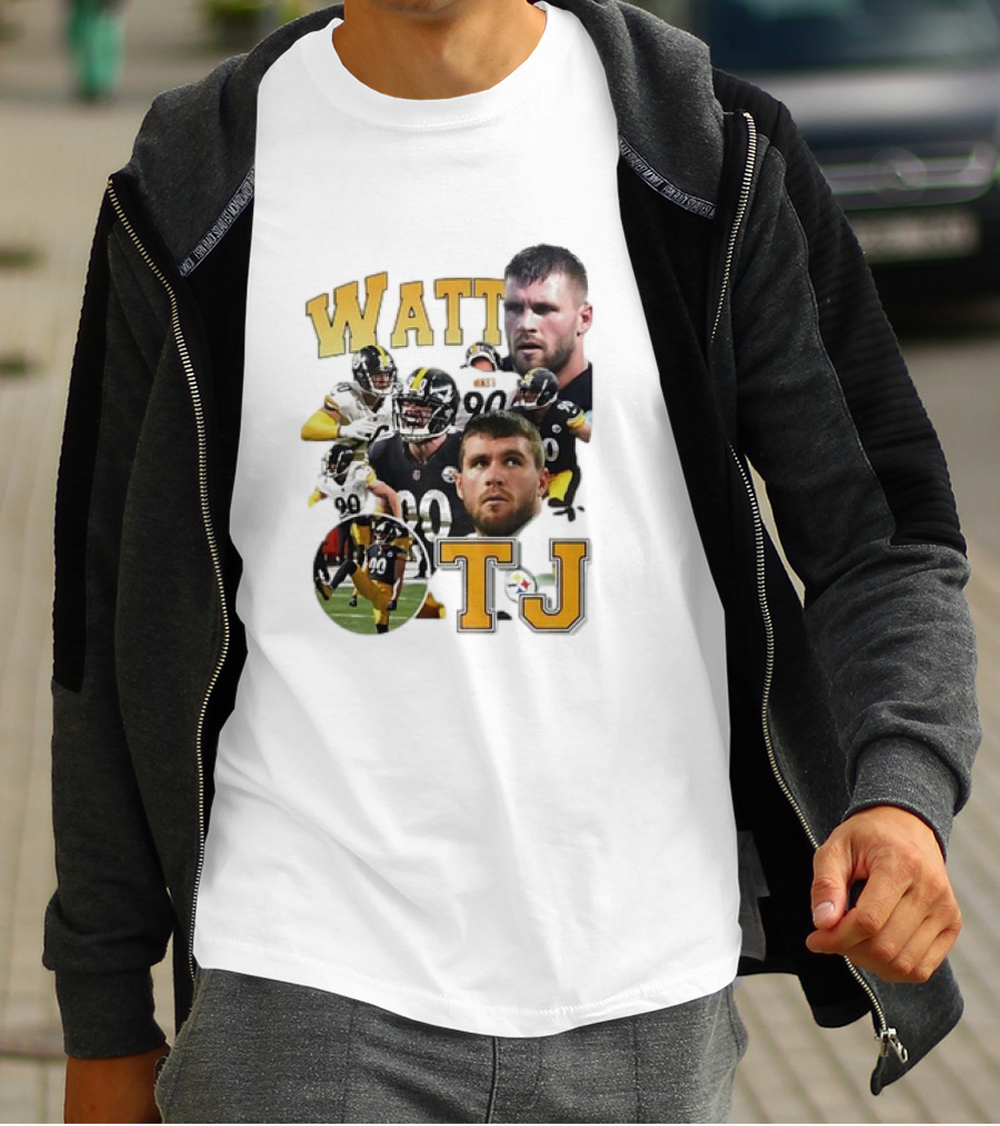 Watt Tj Pittsburgh Steelers Football 90 T-Shirt