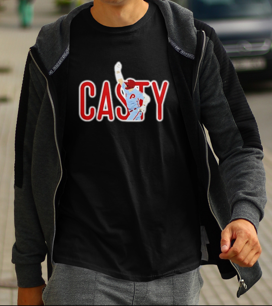 Casty Nick Castellanos Phillies Ring Finger T-Shirt
