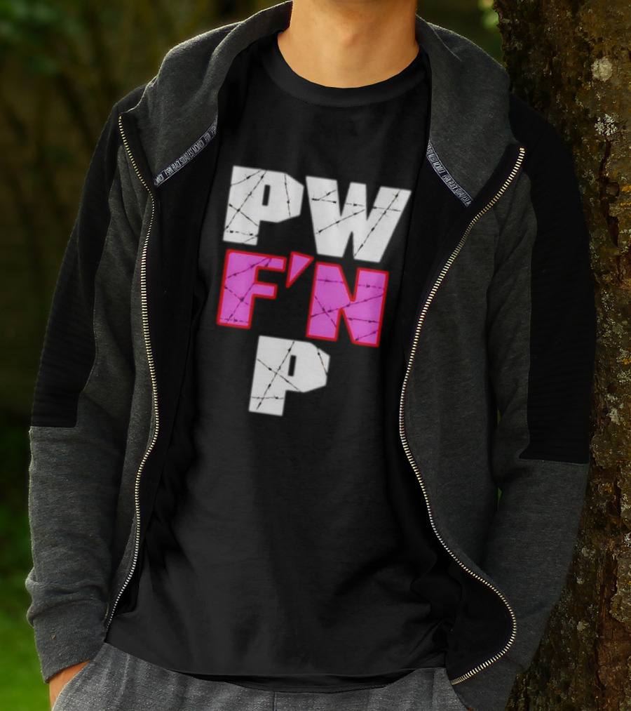 Chris Havius PW F’N P Retro Barbed Wire T-Shirt