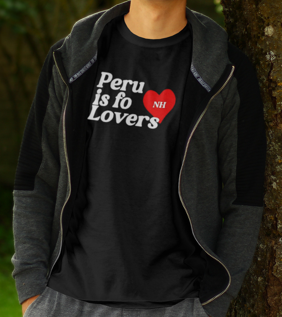Peru Is For Lovers NH Heart T-Shirt