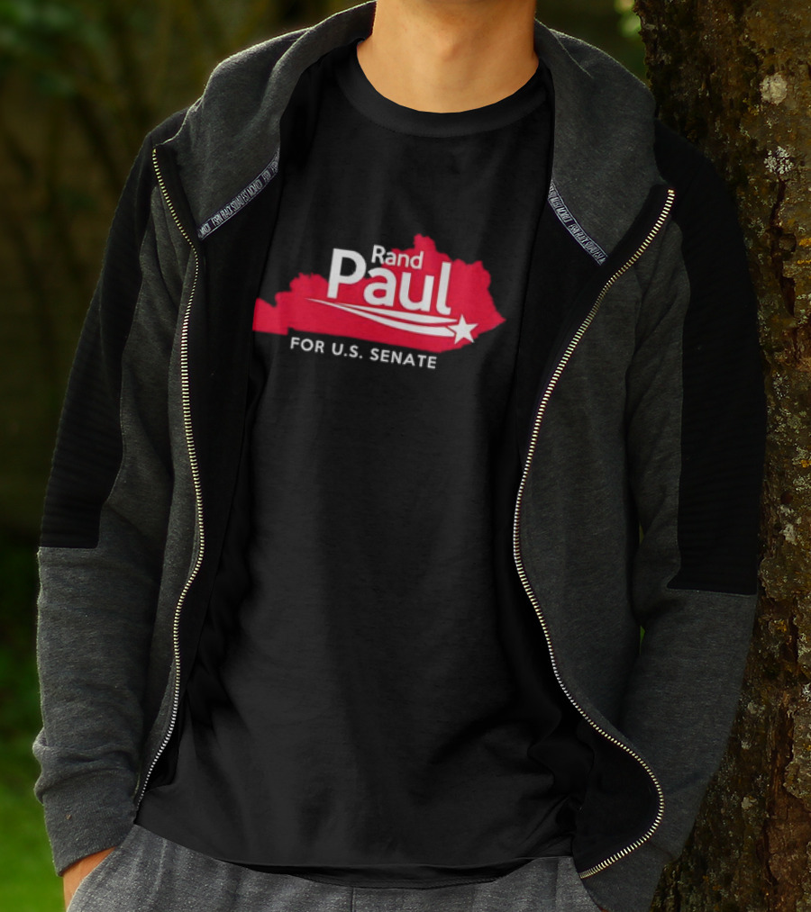 Rand Paul For U.S. Senate Kentucky Map Campaign T-Shirt