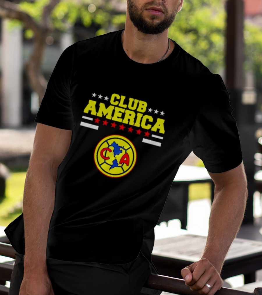 Club America Stars And Stripes Exclusive Collection CA T-Shirt