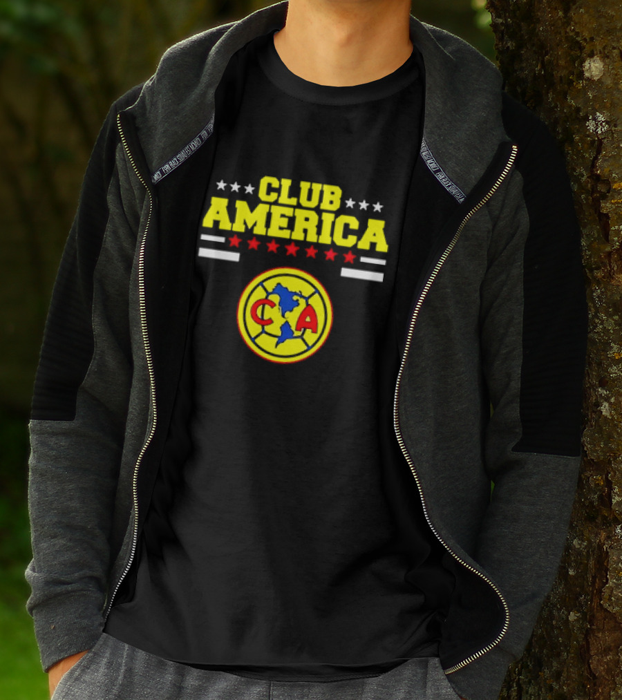 Club America Stars And Stripes Exclusive Collection CA T-Shirt