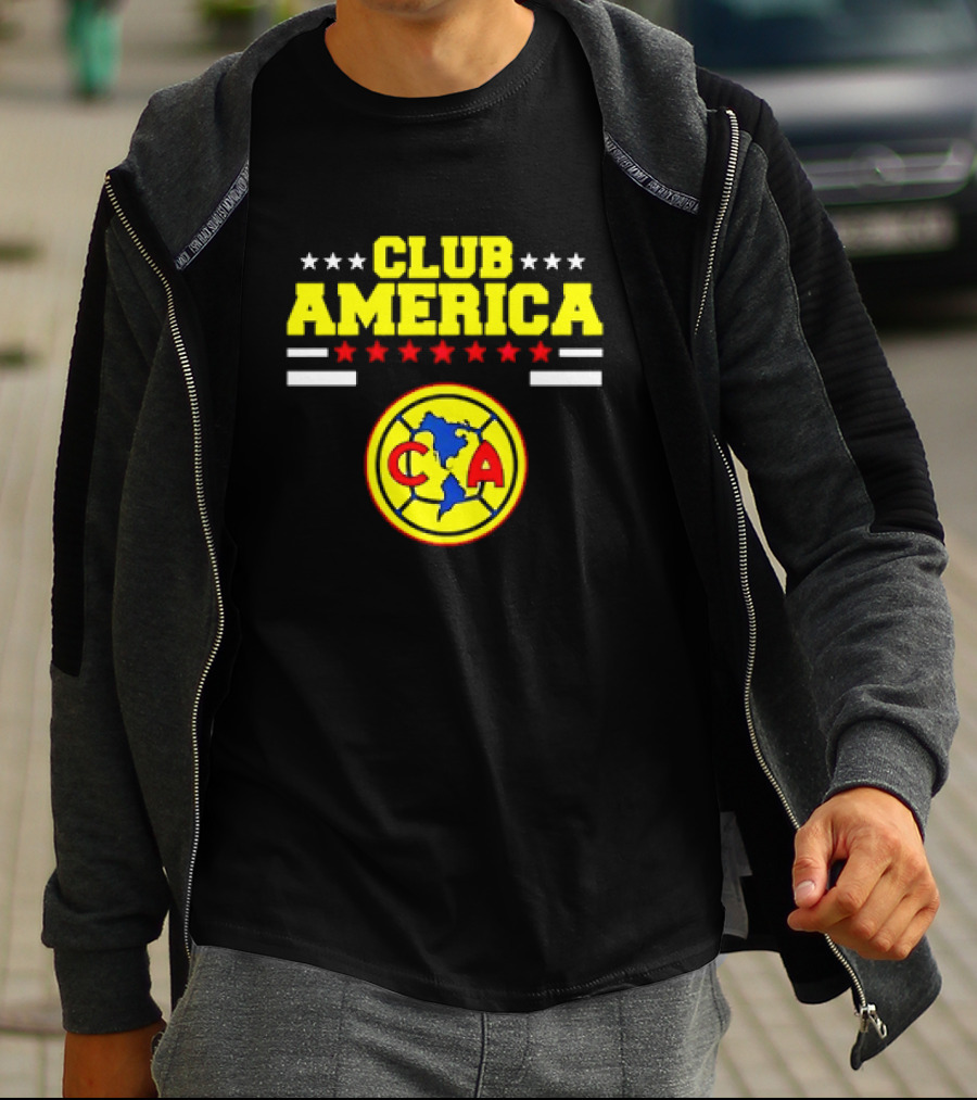 Club America Stars And Stripes Exclusive Collection CA T-Shirt
